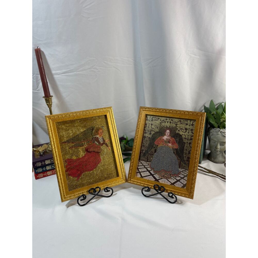 Set of 2 Kay Jackson Guardian Angel Prints–Guardian of "Flight" & of "Knowledge"